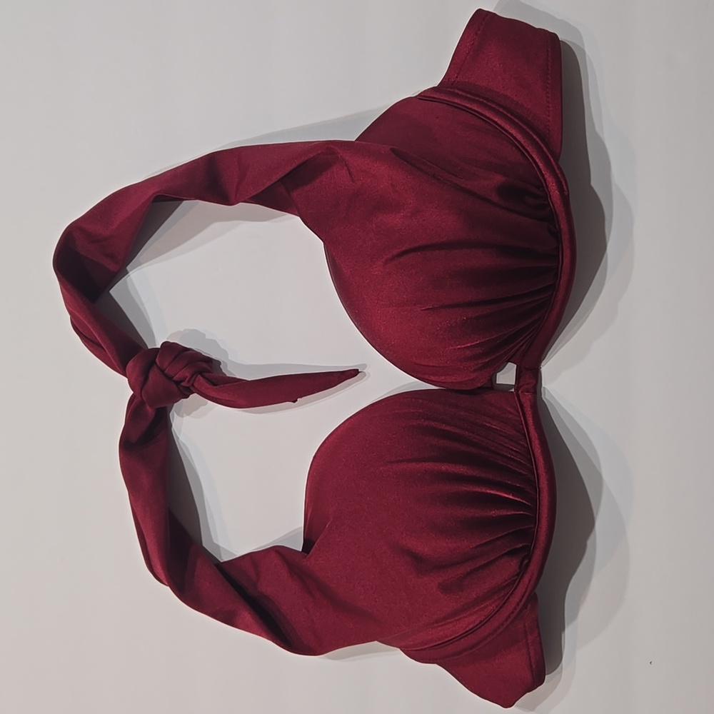 Venus Red Marilyn Push Up Bikini Top Sz 38B/40A